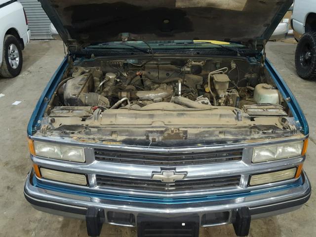 1GCHC39F5RE125546 - 1994 CHEVROLET GMT-400 C3 TEAL photo 7