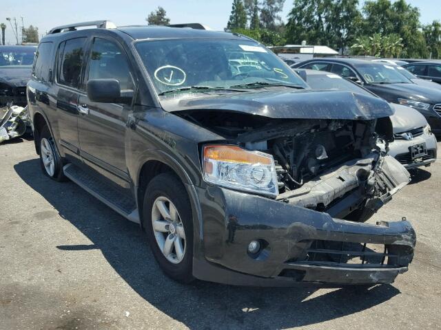 5N1AA0NC6FN607726 - 2015 NISSAN ARMADA SV BLACK photo 1