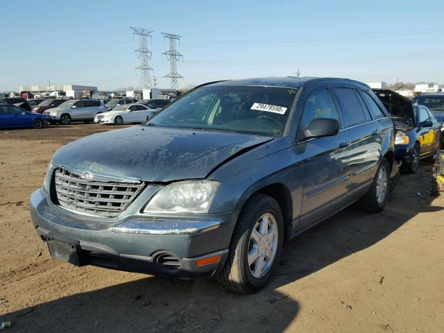 2A4GM68406R638996 - 2006 CHRYSLER PACIFICA T GREEN photo 2