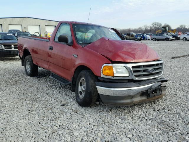 2FTRF17214CA25751 - 2004 FORD F-150 HERI RED photo 1