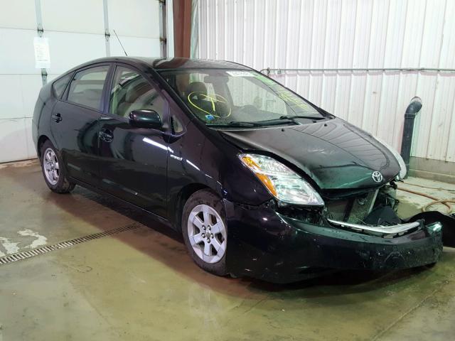 JTDKB20U487778466 - 2008 TOYOTA PRIUS BLACK photo 1