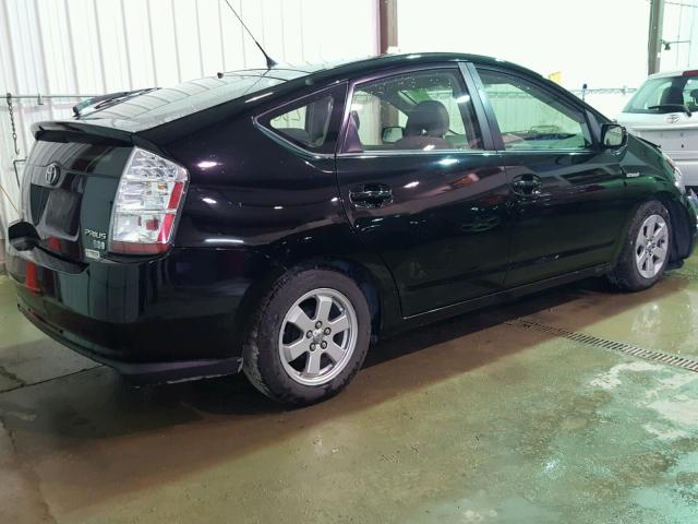 JTDKB20U487778466 - 2008 TOYOTA PRIUS BLACK photo 4