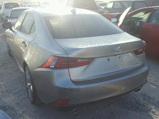 JTHBE1D25E5004114 - 2014 LEXUS IS 350 GRAY photo 3