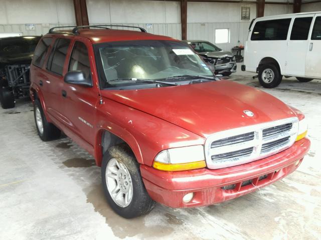 1B4HR28N31F590162 - 2001 DODGE DURANGO BURGUNDY photo 1