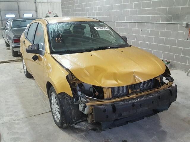 1FAHP35N09W101222 - 2009 FORD FOCUS SE GOLD photo 1