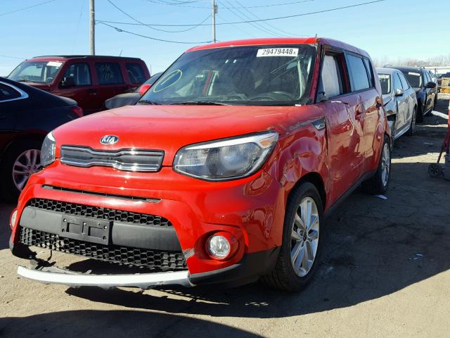 KNDJP3A56H7418397 - 2017 KIA SOUL + RED photo 2