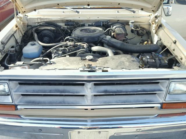 1B7KM26Z6LS718496 - 1990 DODGE W-SERIES W CREAM photo 7