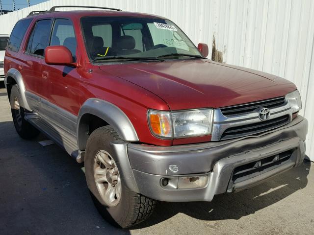 JT3HN87R520378992 - 2002 TOYOTA 4RUNNER LI RED photo 1