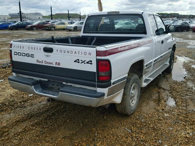 1B7HF13Y1XJ608851 - 1999 DODGE RAM 1500 WHITE photo 4