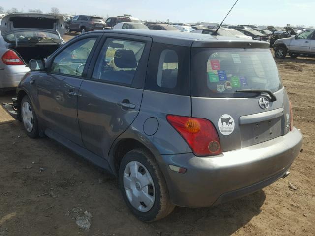 JTKKT624X50108824 - 2005 TOYOTA SCION XA GRAY photo 3