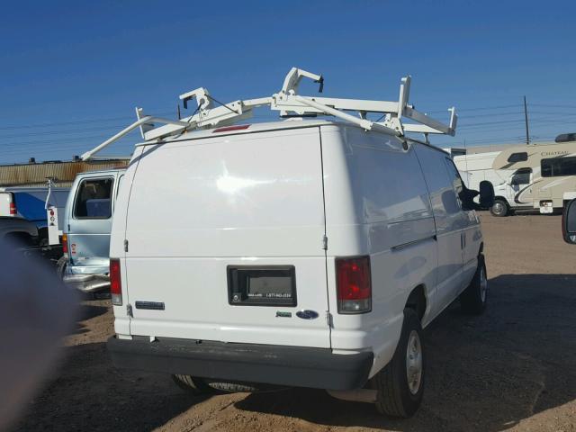 1FTNE24L29DA46460 - 2009 FORD ECONOLINE WHITE photo 4