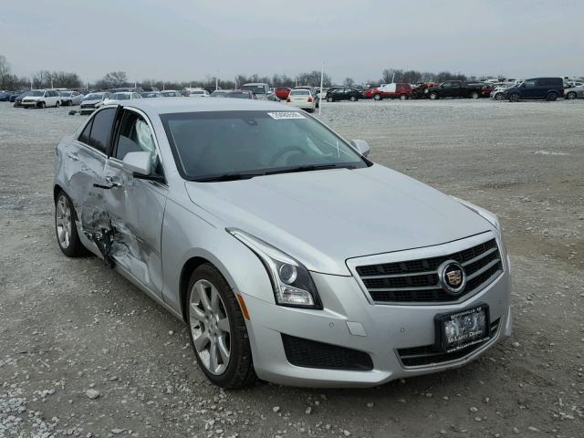 1G6AB5RA8D0170896 - 2013 CADILLAC ATS LUXURY SILVER photo 1