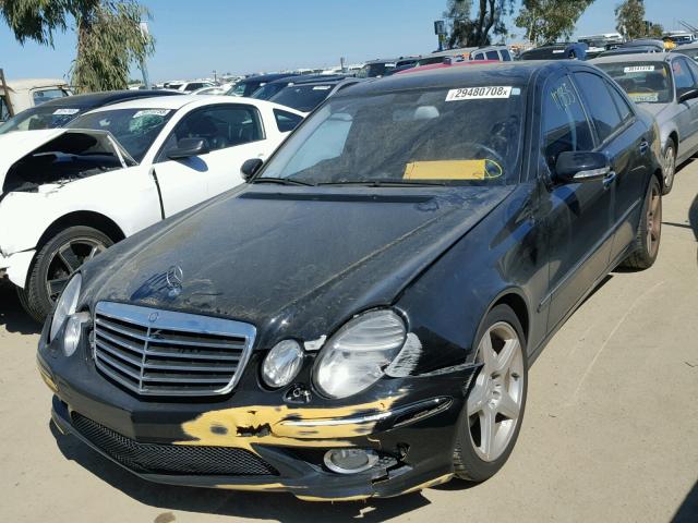 WDBUF56X47B167508 - 2007 MERCEDES-BENZ E 350 BLACK photo 2