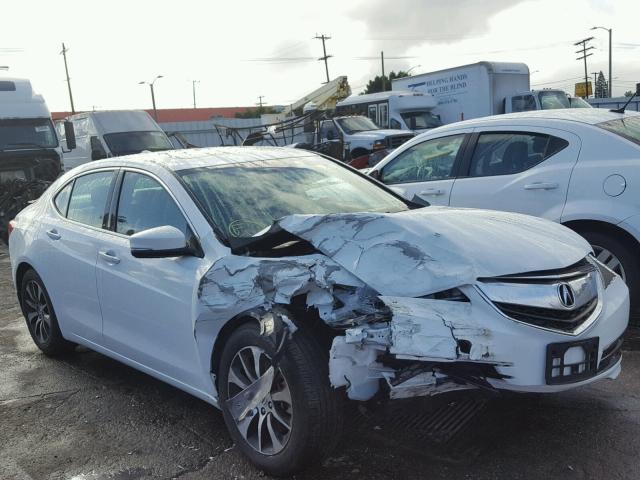 19UUB1F52FA009999 - 2015 ACURA TLX TECH WHITE photo 1