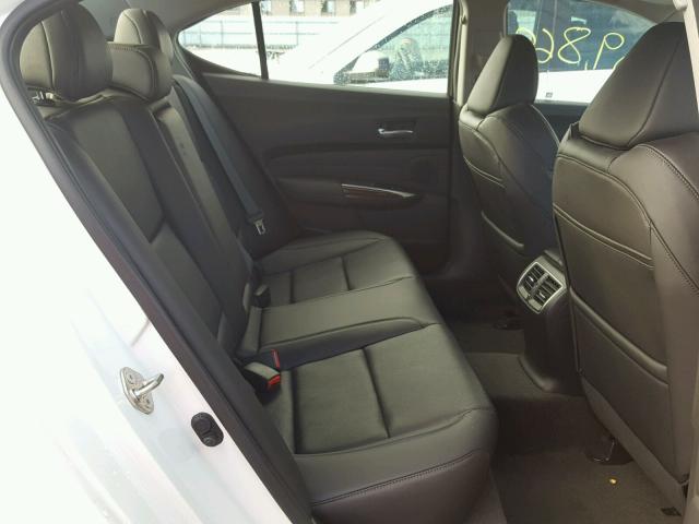 19UUB1F52FA009999 - 2015 ACURA TLX TECH WHITE photo 6