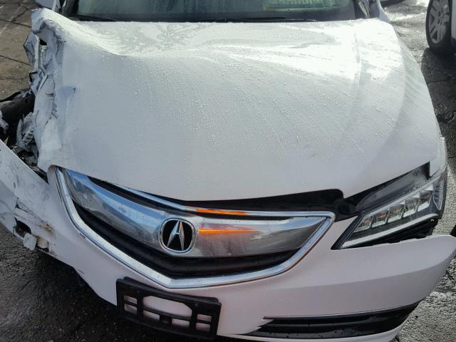 19UUB1F52FA009999 - 2015 ACURA TLX TECH WHITE photo 7