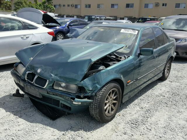 WBACD4325WAV63244 - 1998 BMW 328 I AUTO GREEN photo 2