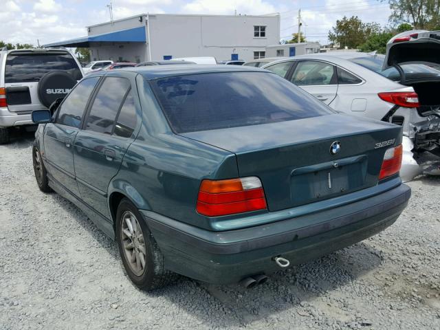 WBACD4325WAV63244 - 1998 BMW 328 I AUTO GREEN photo 3