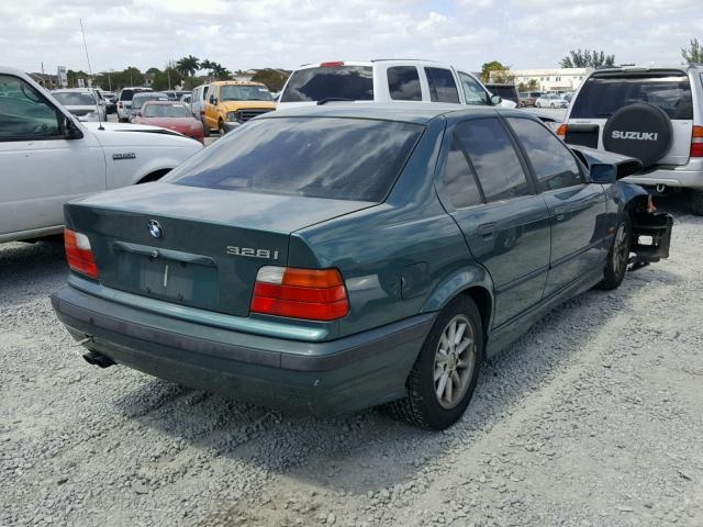 WBACD4325WAV63244 - 1998 BMW 328 I AUTO GREEN photo 4