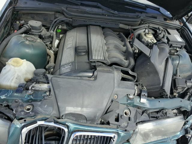 WBACD4325WAV63244 - 1998 BMW 328 I AUTO GREEN photo 7