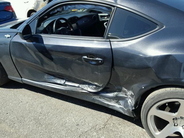 JF1ZNAA13D1705063 - 2013 TOYOTA SCION FR-S ნაცრისფერი ფოტო 9