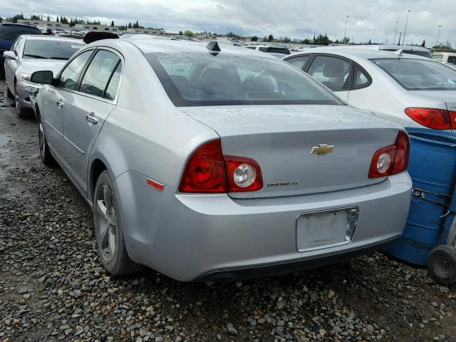 1G1ZC5E0XCF199508 - 2012 CHEVROLET MALIBU 1LT 银色 照片 4
