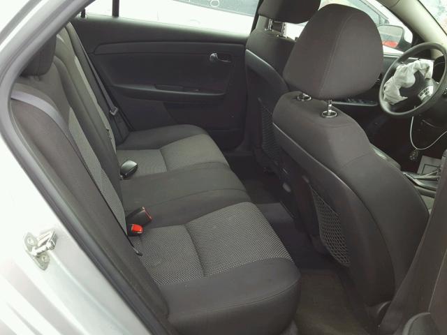 1G1ZC5E0XCF199508 - 2012 CHEVROLET MALIBU 1LT 银色 照片 6