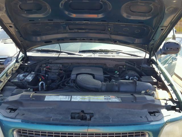 1FMFU18LXVLB58494 - 1997 FORD EXPEDITION GREEN photo 7