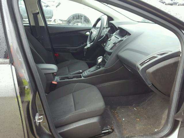 1FADP3F29FL303931 - 2015 FORD FOCUS SE GRAY photo 5