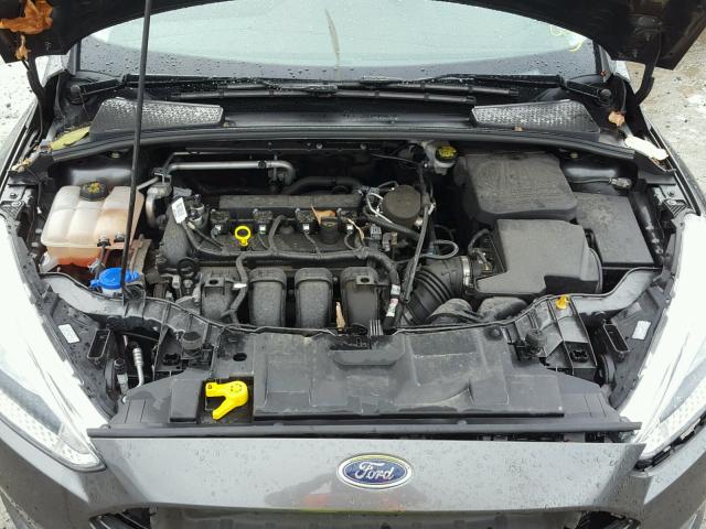 1FADP3F29FL303931 - 2015 FORD FOCUS SE GRAY photo 7