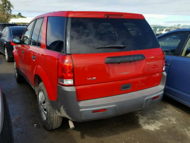 5GZCZ33D94S821545 - 2004 SATURN VUE RED photo 3