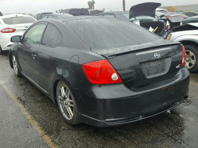 JTKDE167960105182 - 2006 TOYOTA SCION TC 黑色 照片 3