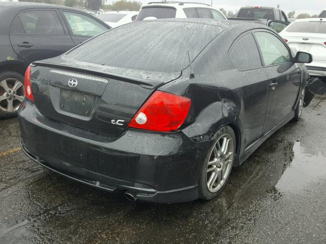 JTKDE167960105182 - 2006 TOYOTA SCION TC 黑色 照片 4