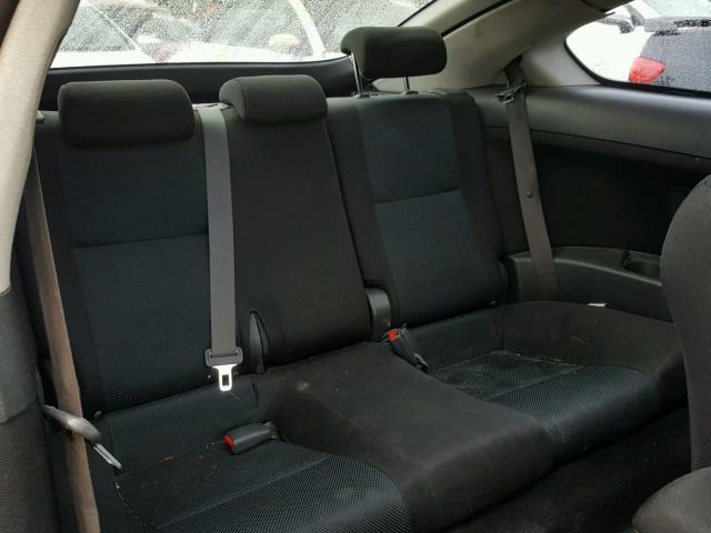 JTKDE167960105182 - 2006 TOYOTA SCION TC 黑色 照片 6
