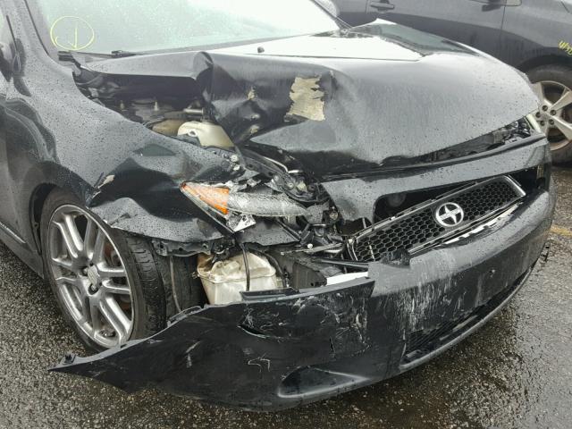 JTKDE167960105182 - 2006 TOYOTA SCION TC 黑色 照片 9