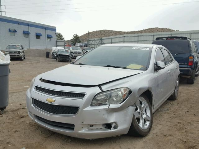 1G1ZC5E02AF175250 - 2010 CHEVROLET MALIBU 1LT SILVER photo 2