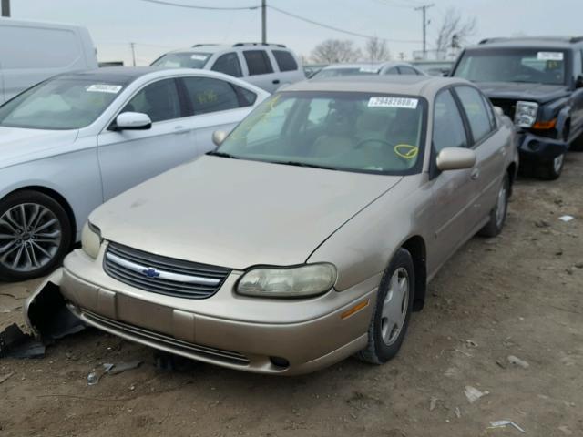 1G1NE52JXY6182480 - 2000 CHEVROLET MALIBU LS GOLD photo 2