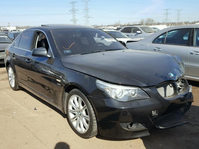 WBANV1C5XAC443533 - 2010 BMW 528 XI أسود صورة 1