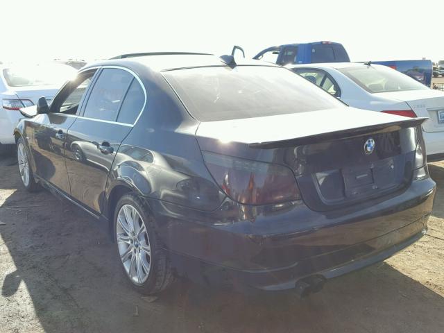 WBANV1C5XAC443533 - 2010 BMW 528 XI BLACK photo 3