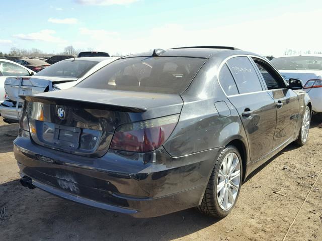 WBANV1C5XAC443533 - 2010 BMW 528 XI أسود صورة 4