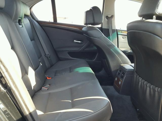 WBANV1C5XAC443533 - 2010 BMW 528 XI أسود صورة 6