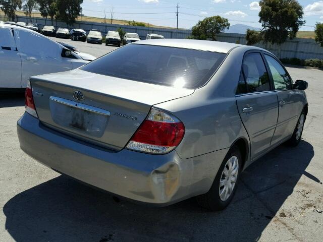 4T1BE32KX5U632512 - 2005 TOYOTA CAMRY LE 银色 照片 4