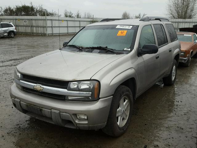 1GNES16S536235923 - 2003 CHEVROLET TRAILBLAZE TAN photo 2