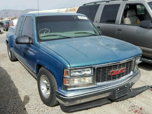 2GTEC19R1W1500556 - 1998 GMC SIERRA C15 GREEN photo 1