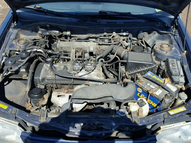 JT2BC52L5V0262875 - 1997 TOYOTA TERCEL CE BLUE photo 7