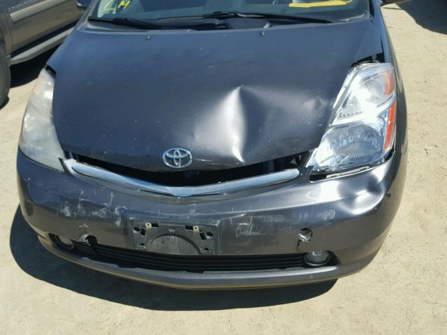 JTDKB20U293475467 - 2009 TOYOTA PRIUS GRAY photo 9