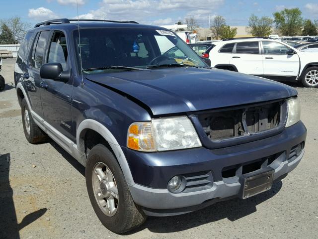 1FMZU73K22ZC72268 - 2002 FORD EXPLORER X BLUE photo 1