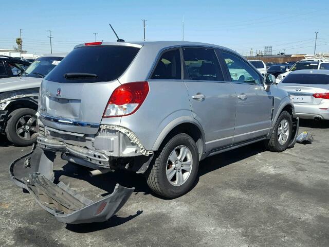 3GSCL33P08S574704 - 2008 SATURN VUE XE SILVER photo 4