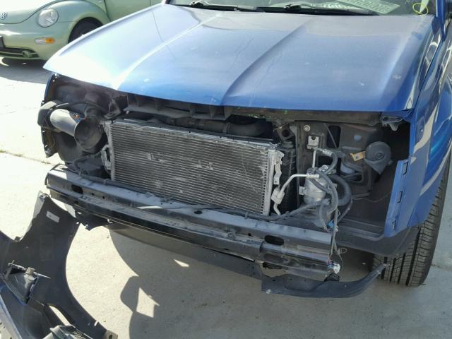 5GZCZ53465S807454 - 2005 SATURN VUE BLUE photo 9