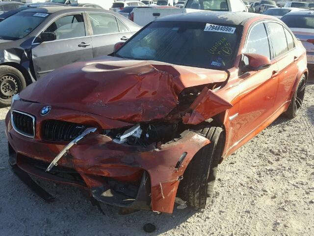 WBS8M9C55G5D31149 - 2016 BMW M3 RED photo 2
